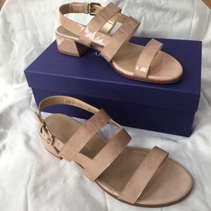 Stuart Weitzman Barrio Bambina Aniline sandals